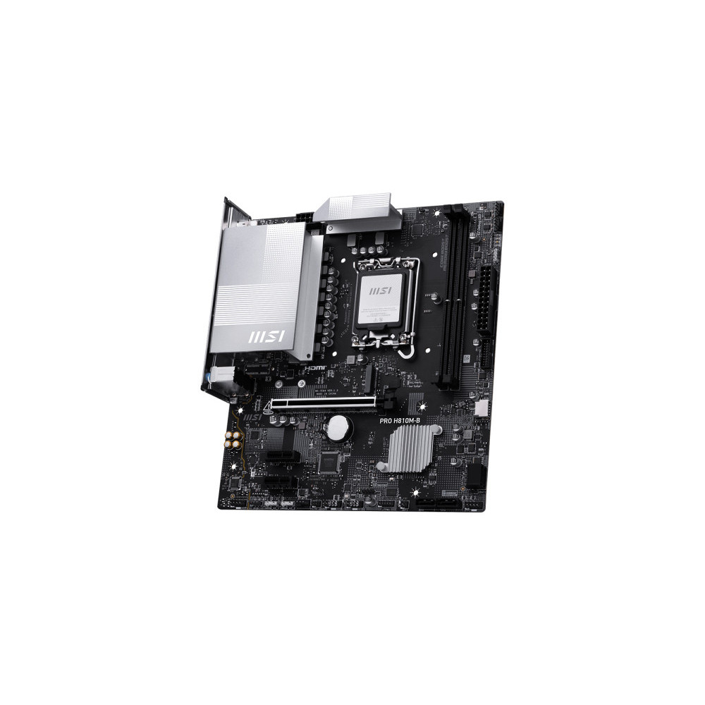 MSI PRO H810M-B carte mère Intel H810 LGA 1851 (Socket V1) micro ATX