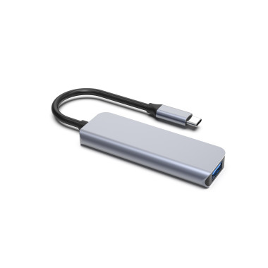 DLH Hub USB-C (M) avec 4 ports USB-A (F)