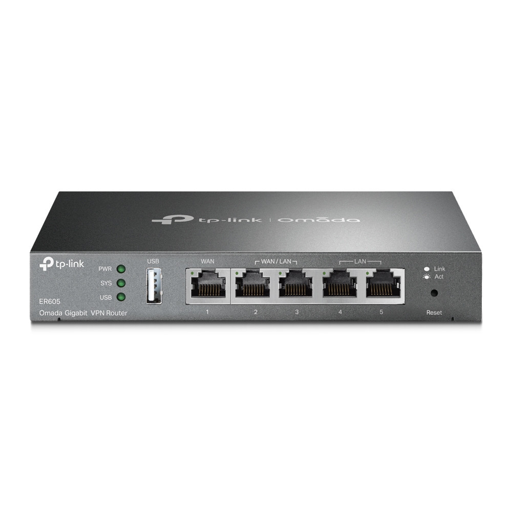 TP-Link Omada ER605 Routeur connecté Gigabit Ethernet Noir TP-Link Omada ER605 Routeur connecté Gigabit Ethernet Noir