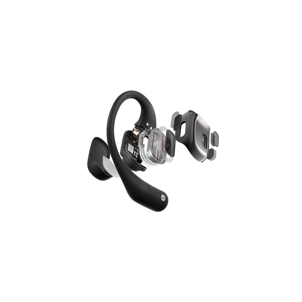 SHOKZ OpenFit Écouteurs Sans fil Crochets auriculaires Appels Musique Sport Au quotidien Bluetooth Noir