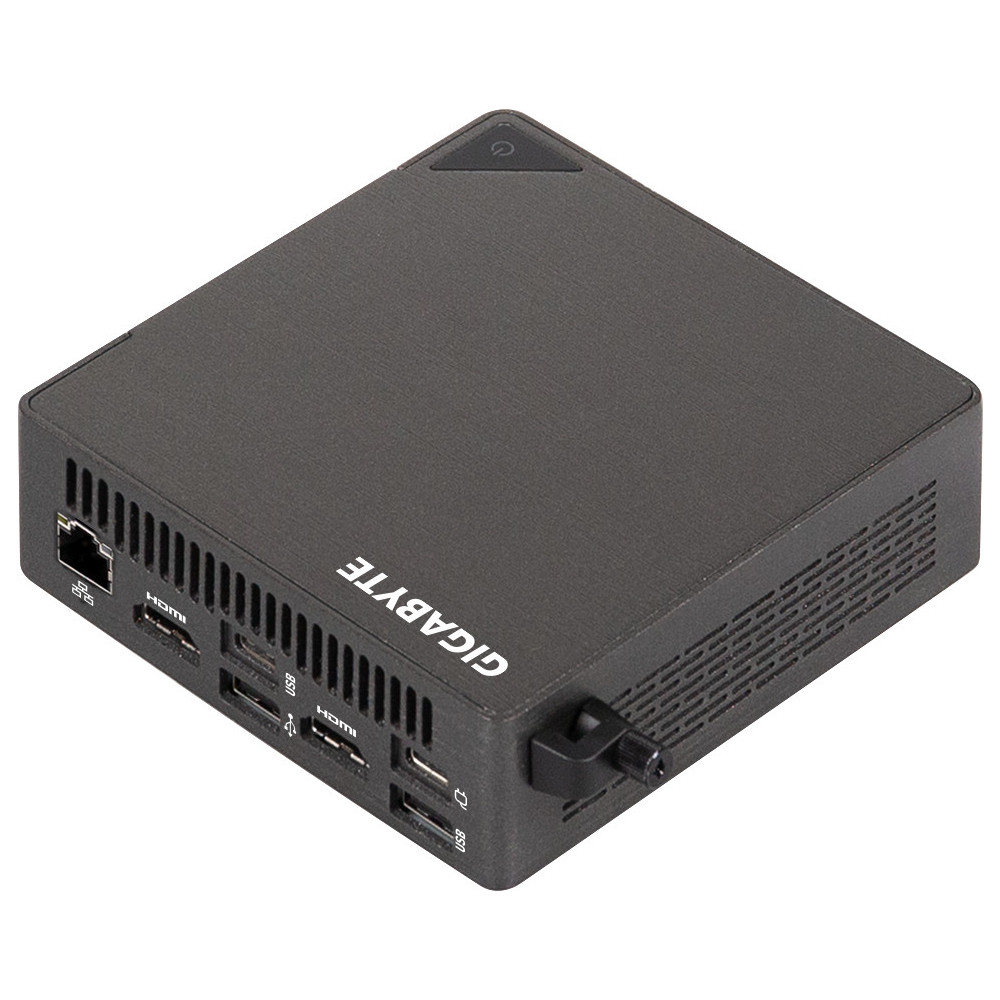 GIGABYTE BRIX Core Ultra 7 255H 2xDDR5 SO-DIMM 2HDMI 2USBC 0,46L mini PC