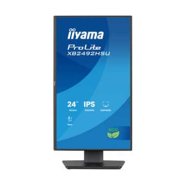 IIYAMA XB2492HSU-B1 (ProLite) - 24p IPS FHD 3ms 350cd/m² , HDMI-DP, 2USB 2x2W Réglable Noir | ECP Grossiste informatique