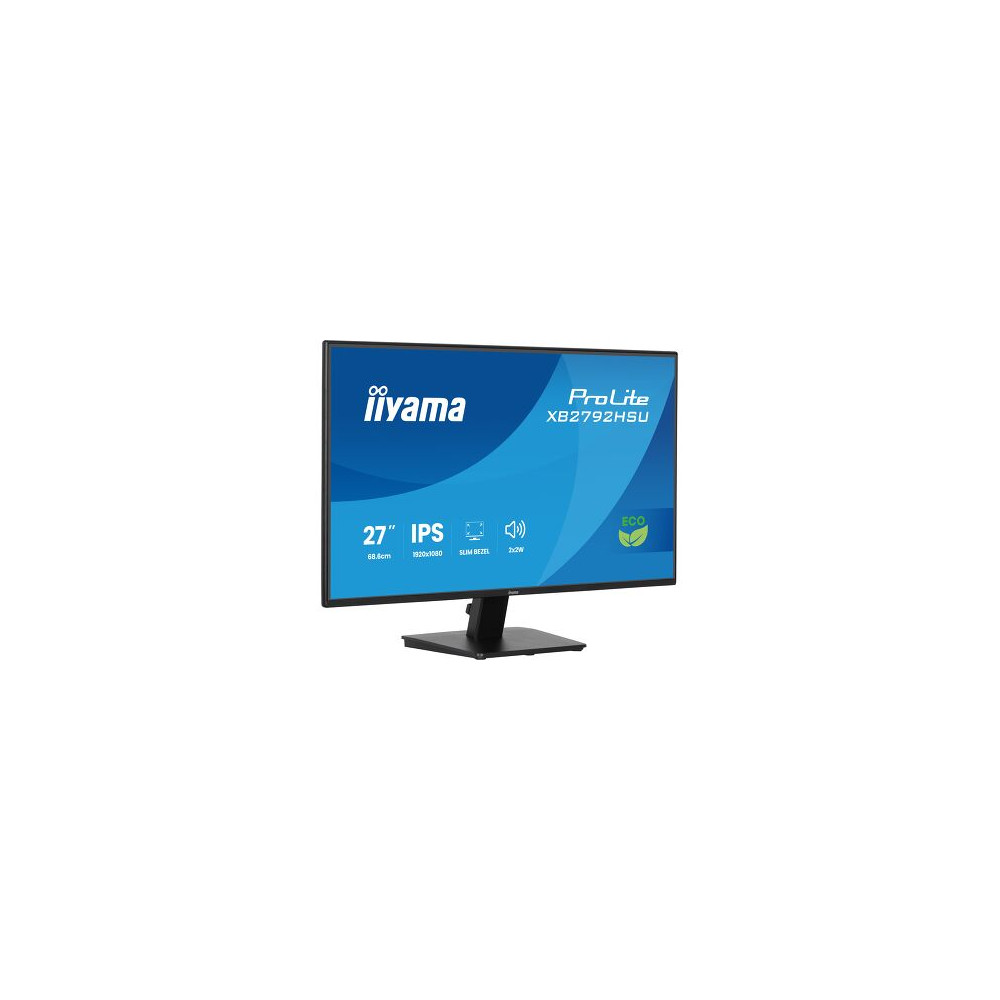 IIYAMA X2792HSU-B1 (ProLite) - 27p IPS FHD 3ms 350cd/m² , HDMI-DP, 2USB 2x2W Noir | ECP Grossiste informatique