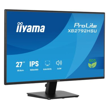 IIYAMA X2792HSU-B1 (ProLite) - 27p IPS FHD 3ms 350cd/m² , HDMI-DP, 2USB 2x2W Noir | ECP Grossiste informatique