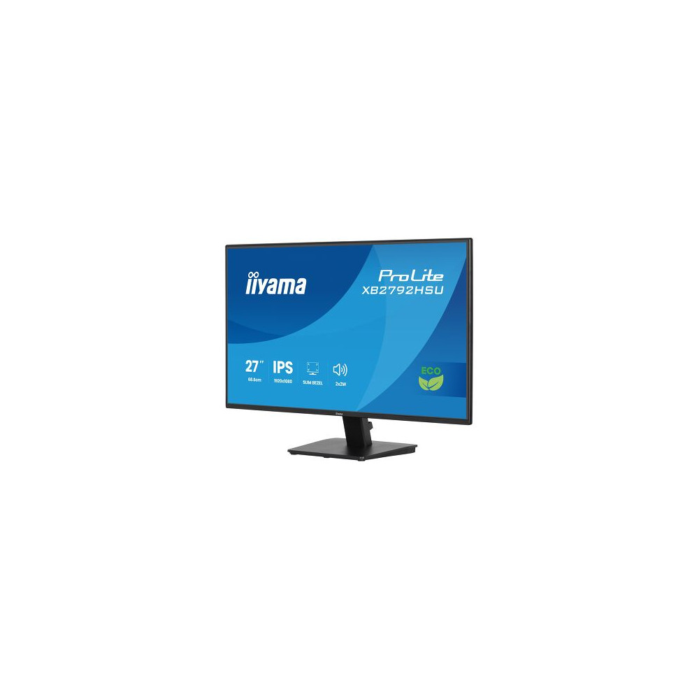 IIYAMA X2792HSU-B1 (ProLite) - 27p IPS FHD 3ms 350cd/m² , HDMI-DP, 2USB 2x2W Noir | ECP Grossiste informatique