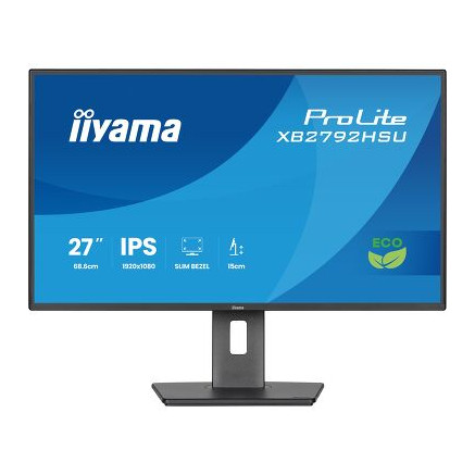 IIYAMA XB2792HSU-B1 (ProLite) - 27p IPS FHD 3ms 350cd/m² , HDMI-DP, 2USB 2x2W Réglable Noir | ECP Grossiste informatique
