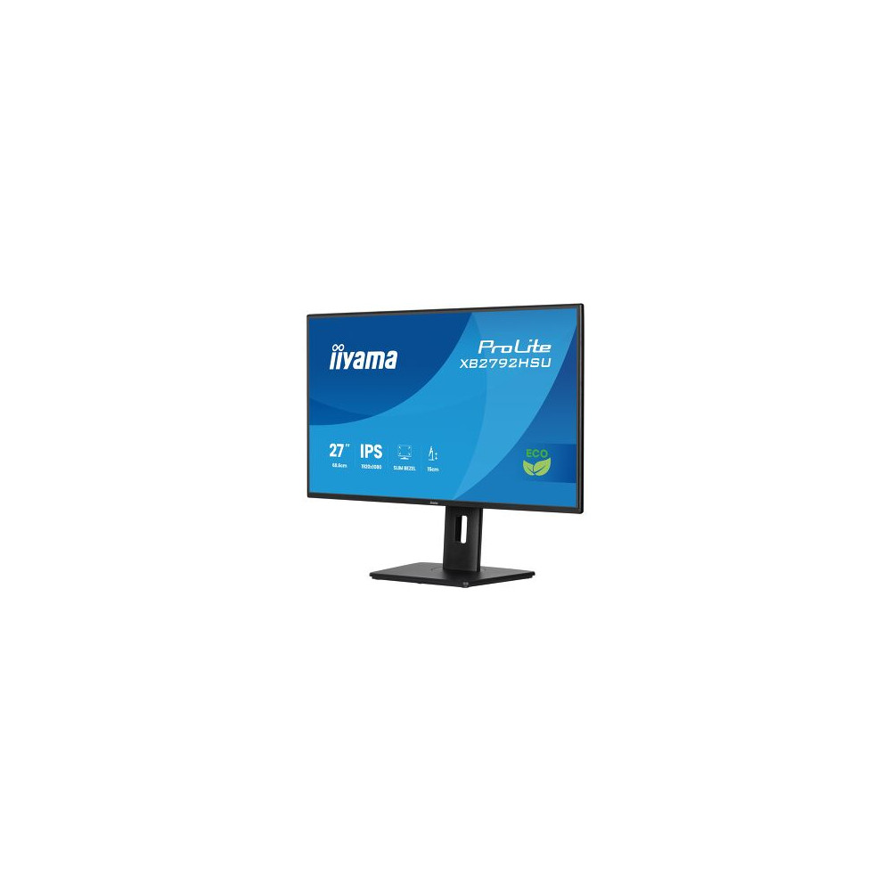 IIYAMA XB2792HSU-B1 (ProLite) - 27p IPS FHD 3ms 350cd/m² , HDMI-DP, 2USB 2x2W Réglable Noir | ECP Grossiste informatique