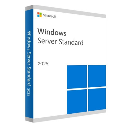 Microsoft Windows Server 2025 Standard - DVD (OEM) - 1 licence - 16 coeurs - Français - Officiel