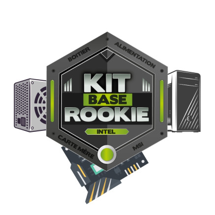 KIT BASE ROOKIE MSI Intel - H610M-E DDR4 + Pro Shield M100P + MAG A500N-H
