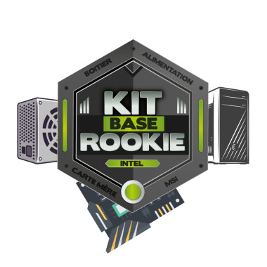 KIT BASE ROOKIE MSI Intel - H610M-E DDR4 + Pro Shield M100P + MAG A500N-H