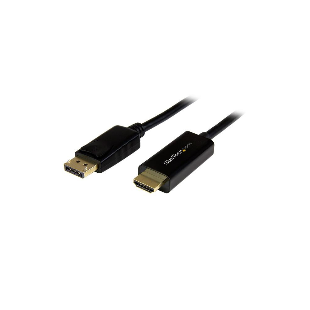StarTech.com Câble DisplayPort vers HDMI 1m - 4K 30Hz - Adaptateur DP vers HDMI - Convertisseur pour Moniteur DP 1.2 à HDMI -