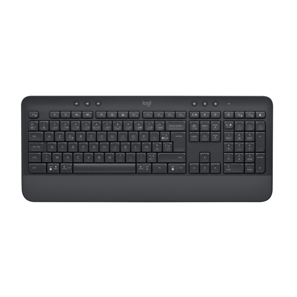 Logitech 920-010995 clavier Souris incluse Bureau Bluetooth AZERTY Français Graphite