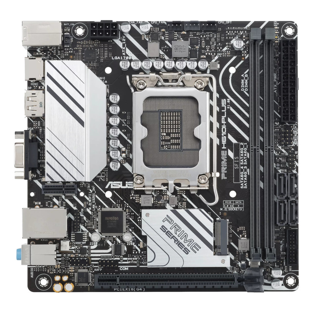 ASUS PRIME H610I-PLUS-CSM Intel H610 LGA 1700 mini ITX