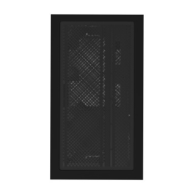 GIGABYTE C201 PANORAMIC Boîtier PC – Tour Moyenne, m-ATX, prise en charge radiateur 360 mm, 3 ventilateurs préinstallés, USB