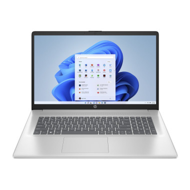 HP Laptop 17-cp2050nf - 17.3p HD+ R5-7520U 16Go 512Go Radeon Windows 11 Familial Argent | ECP Grossiste informatique