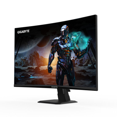 GIGABYTE GS27FC Écran gaming incurvé 27" FHD - 1920 x 1080, 180Hz, 1ms, 250 cd m², FreeSync Premium, HDR Ready, HDMI 2.0,