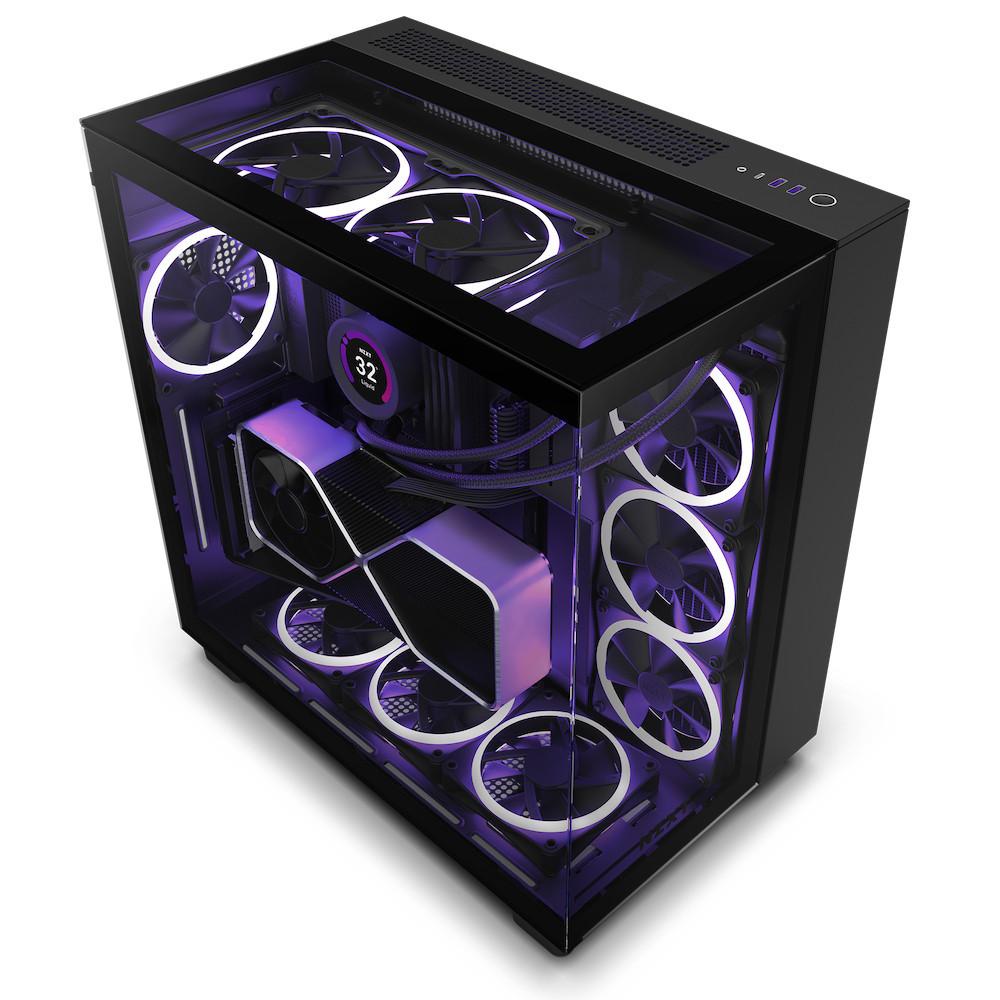 NZXT H9 Elite Midi Tower Noir