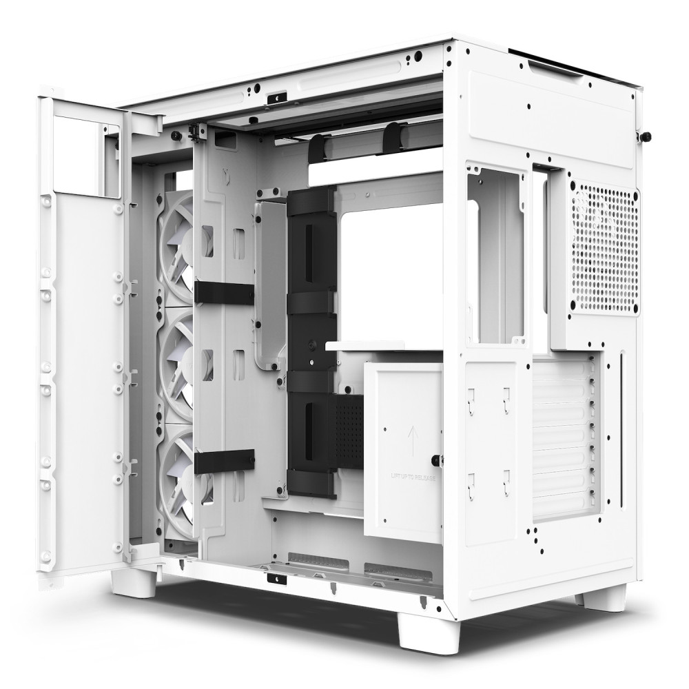 NZXT H9 Elite Midi Tower Blanc NZXT H9 Elite Midi Tower Blanc