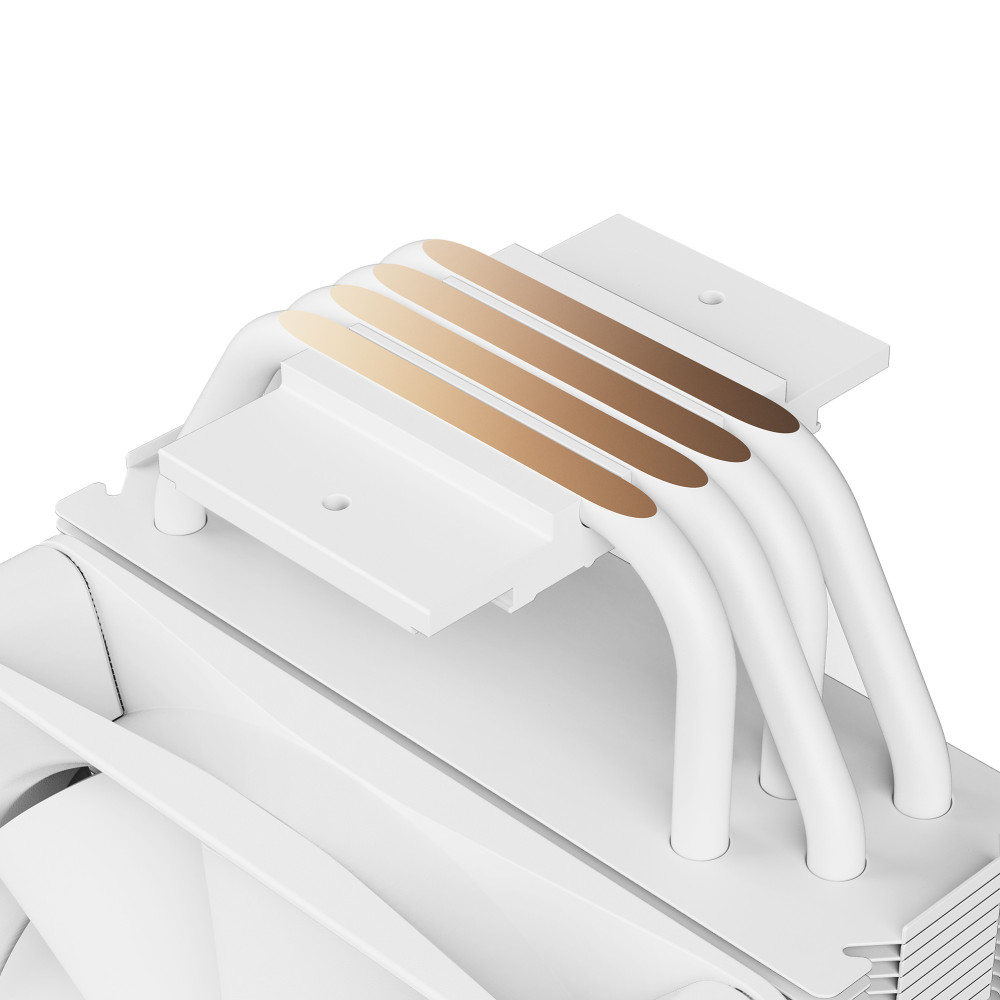 NZXT T120 RGB Processeur Refroidisseur d'air 12 cm Blanc 1 pièce(s)