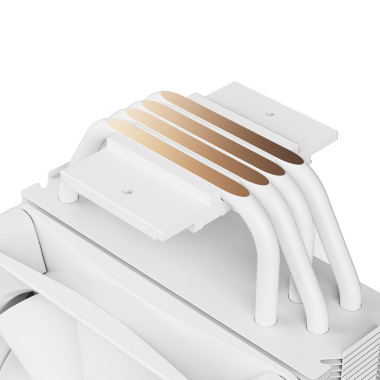 NZXT T120 RGB Processeur Refroidisseur d'air 12 cm Blanc 1 pièce(s)
