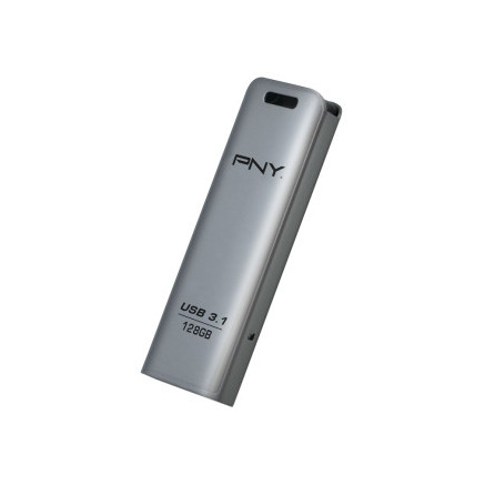 PNY FD128ESTEEL31G-EF lecteur USB flash 128 Go 3.2 Gen 1 (3.1 Gen 1) Acier inoxydable