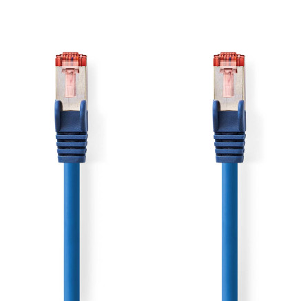 Nedis CCGL85221BU10 câble de réseau Bleu 1 m Cat6 SF UTP (S-FTP)