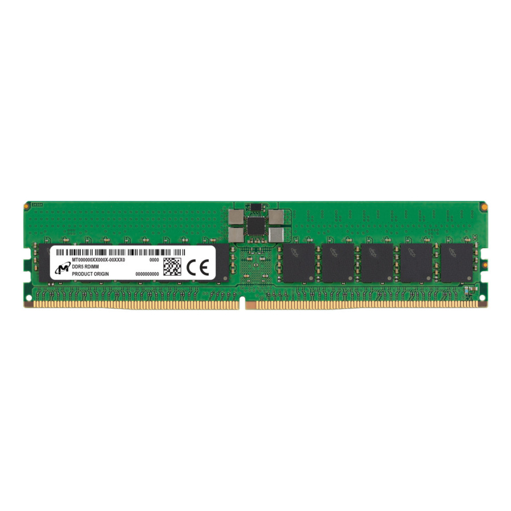 Micron MTC40F204WS1RC56BB1R module de mémoire 32 Go 1 x 32 Go DDR5 ECC Micron MTC40F204WS1RC56BB1R module de mémoire 32 Go 1 x 32 Go DDR5 ECC