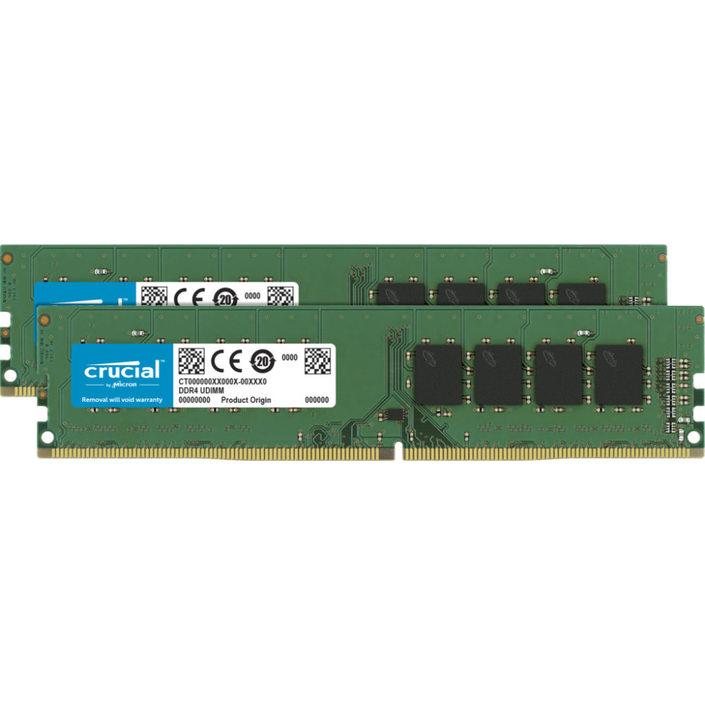 Crucial CT2K8G4DFRA32A module de mémoire 16 Go 2 x 8 Go DDR4 Crucial CT2K8G4DFRA32A module de mémoire 16 Go 2 x 8 Go DDR4