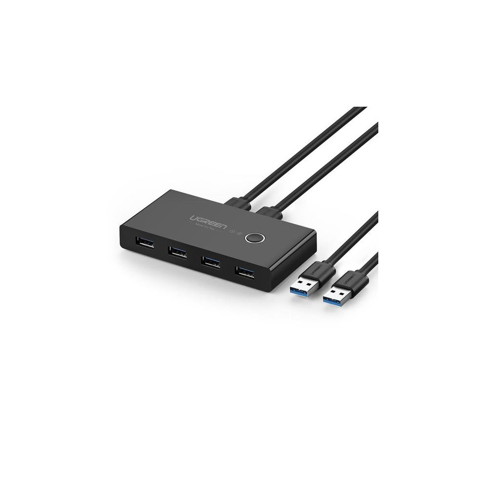 Ugreen 30768 hub & concentrateur USB 3.2 Gen 1 (3.1 Gen 1) Type-A 5000 Mbit s Noir Ugreen 30768 hub & concentrateur USB 3.2 Gen 1 (3.1 Gen 1) Type-A 5000 Mbit s Noir