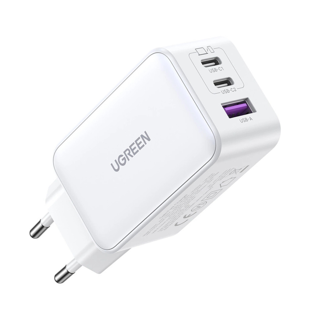 Ugreen 15339 chargeur d'appareils mobiles Universel Blanc Secteur Charge rapide Intérieure