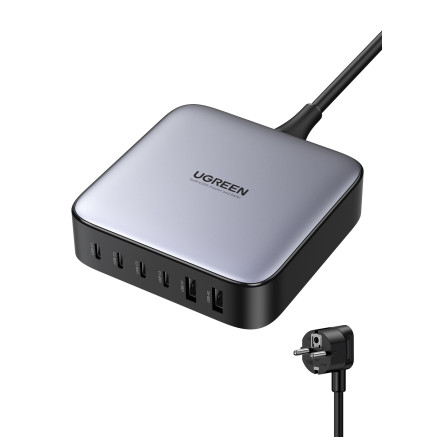 Ugreen Nexode Universel Noir, Gris Secteur Charge rapide Intérieure