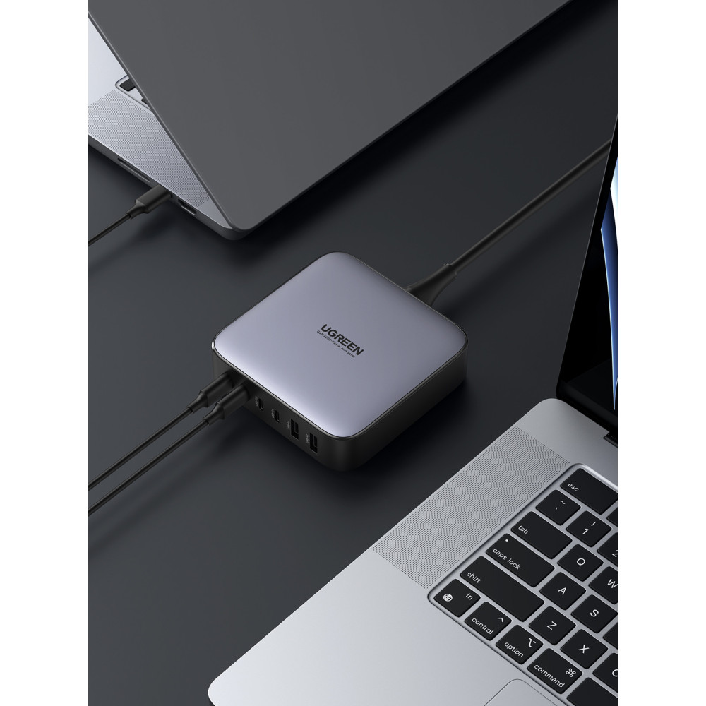 Ugreen Nexode Universel Noir, Gris Secteur Charge rapide Intérieure