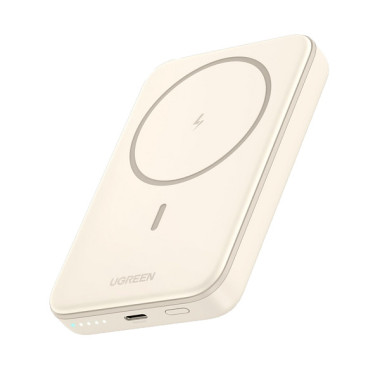 Ugreen 25208 banque d'alimentation électrique 10000 mAh Recharge sans fil Beige