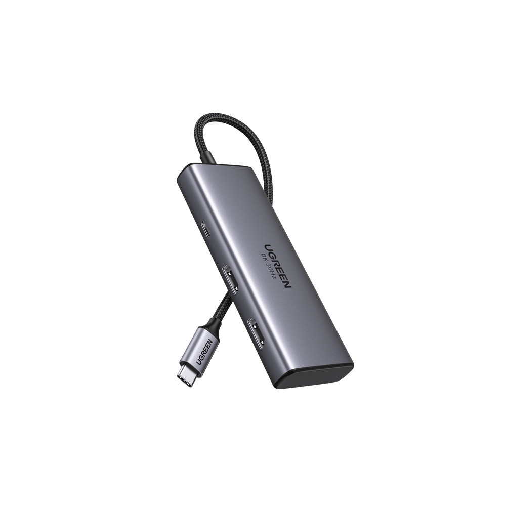 Ugreen Revodok 206 USB Type-C 5000 Mbit s Argent