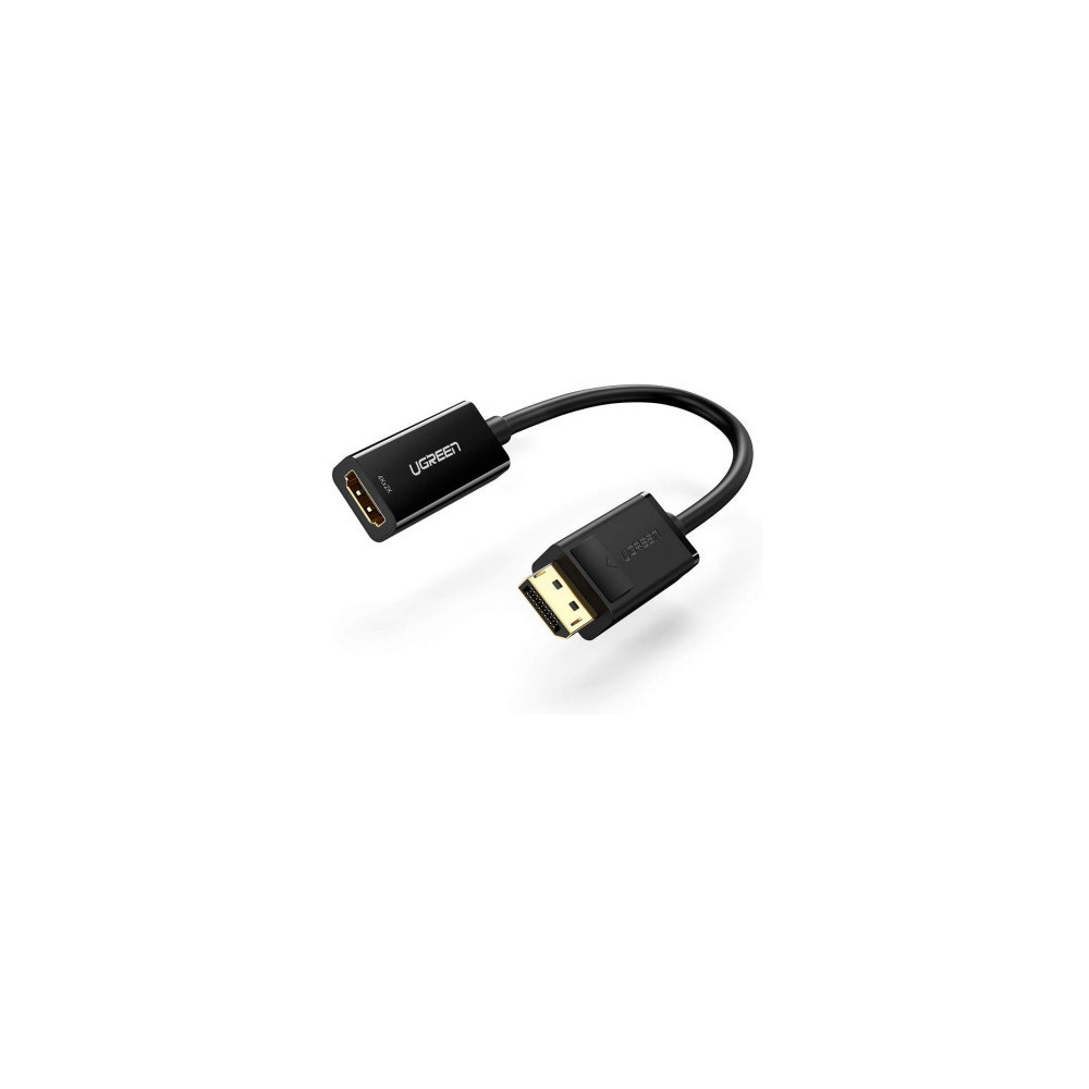 Ugreen 40363 câble vidéo et adaptateur 0,25 m DisplayPort HDMI Noir