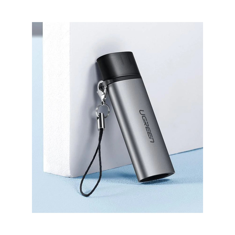Ugreen 50704 lecteur de carte mémoire USB 3.2 Gen 1 (3.1 Gen 1) Type-C Gris