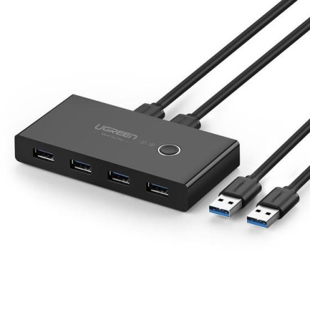 Ugreen 30768 hub & concentrateur USB 3.2 Gen 1 (3.1 Gen 1) Type-A 5000 Mbit s Noir