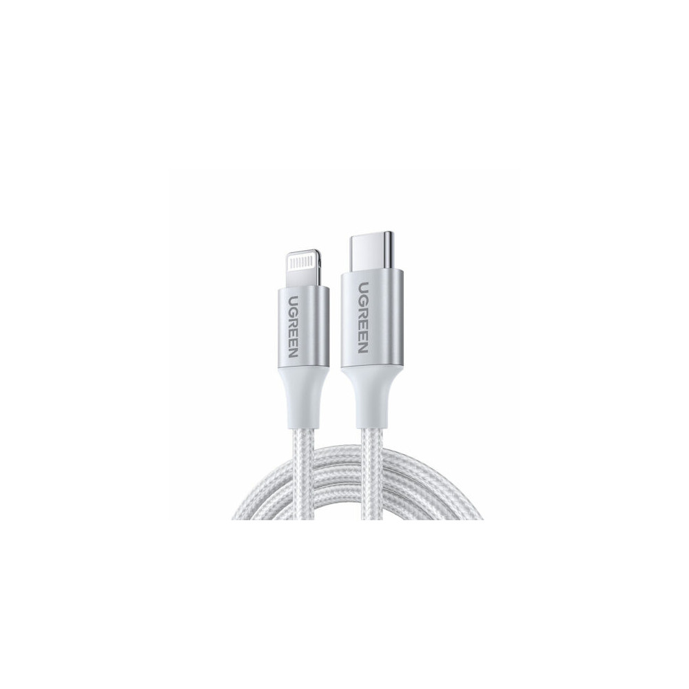 Ugreen 70523 câble Lightning 1 m Argent