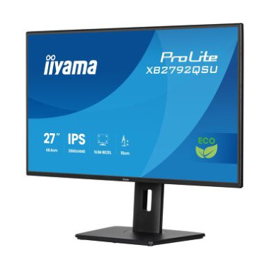 IIYAMA XB2792QSU-B1 (Prolite) - 27p IPS QHD 3ms 350cd 1HDMI-1DP 2x2W Réglable Noir | ECP Grossiste informatique