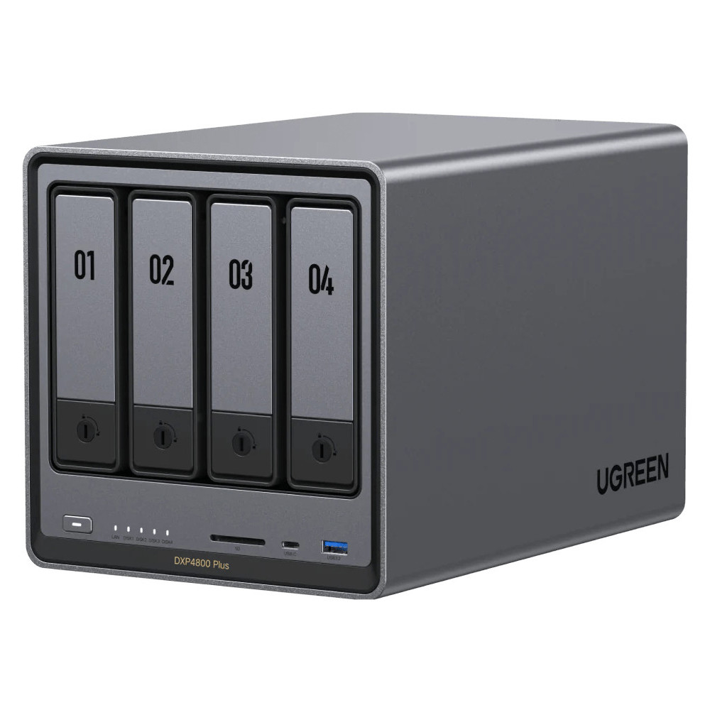 Ugreen NASync DXP4800 Plus NAS Bureau Intel® Pentium® Gold 8505 8 Go DDR5 0 To UGOS PRO Ugreen NASync DXP4800 Plus NAS Bureau Intel® Pentium® Gold 8505 8 Go DDR5 0 To UGOS PRO