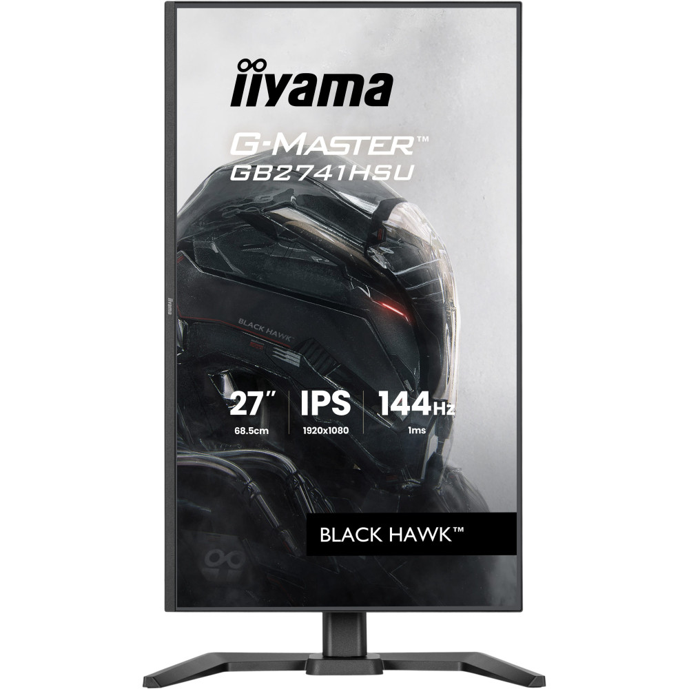 iiyama GB2741HSU-B1 écran plat de PC 68,6 cm (27") 1920 x 1080 pixels Noir iiyama GB2741HSU-B1 écran plat de PC 68,6 cm (27") 1920 x 1080 pixels Noir
