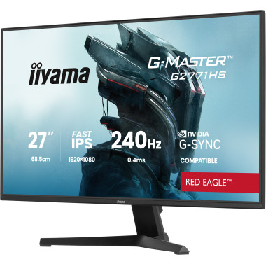 iiyama G-MASTER G2771HS-B1 écran plat de PC 68,6 cm (27") 1920 x 1080 pixels