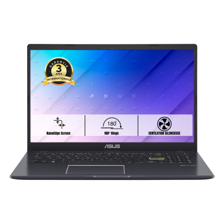 ASUS E510KA-EJ741W (Vivobook 15) - 15,6p FHD - Pentium Silver N6000 - 8Go - 512Go - HD Graphics - W | ECP Grossiste informatique