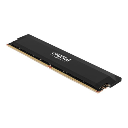 Crucial Pro OC DDR5 6400  16 Go (1x 16 Go) - Mémoire  DIMM Gamer - CL38 - Non ECC- Noir | ECP Grossiste informatique