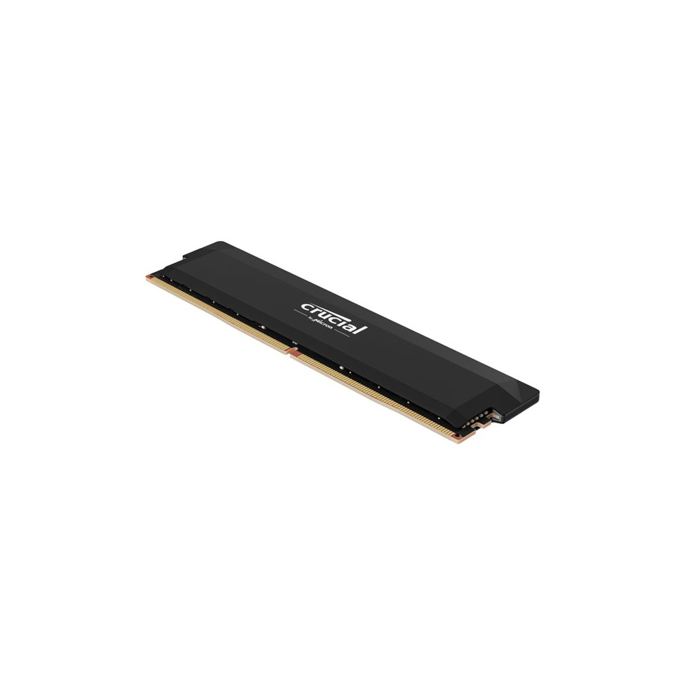 Crucial Pro OC DDR5 6400  16 Go (1x 16 Go) - Mémoire  DIMM Gamer - CL38 - Non ECC- Noir | ECP Grossiste informatique Crucial Pro OC DDR5 6400  16 Go (1x 16 Go) - Mémoire  DIMM Gamer - CL38 - Non ECC- Noir | ECP Grossiste informatique