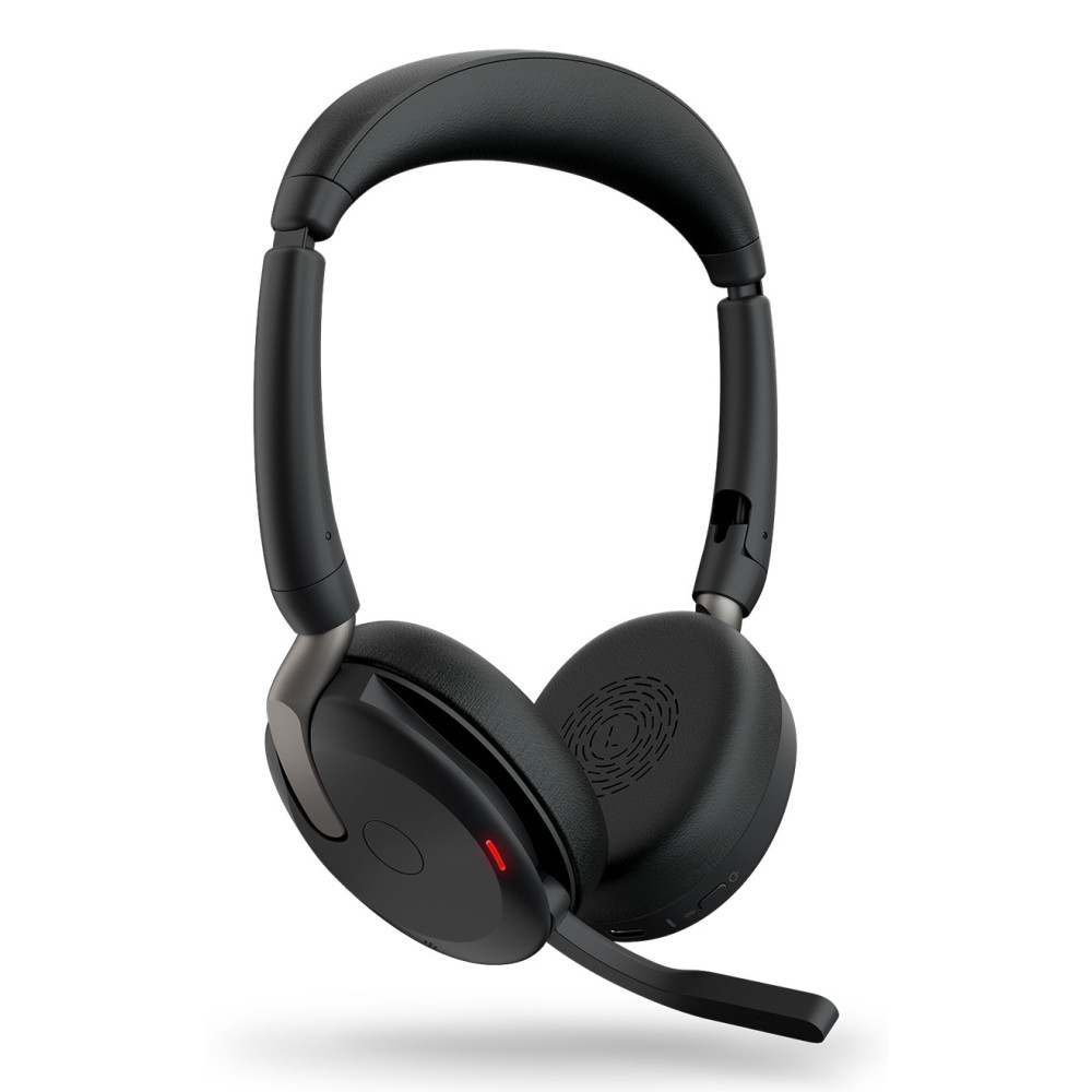 Jabra Evolve2 65 Flex Casque Avec fil &sans fil Arceau Bureau Centre d'appels Bluetooth Noir