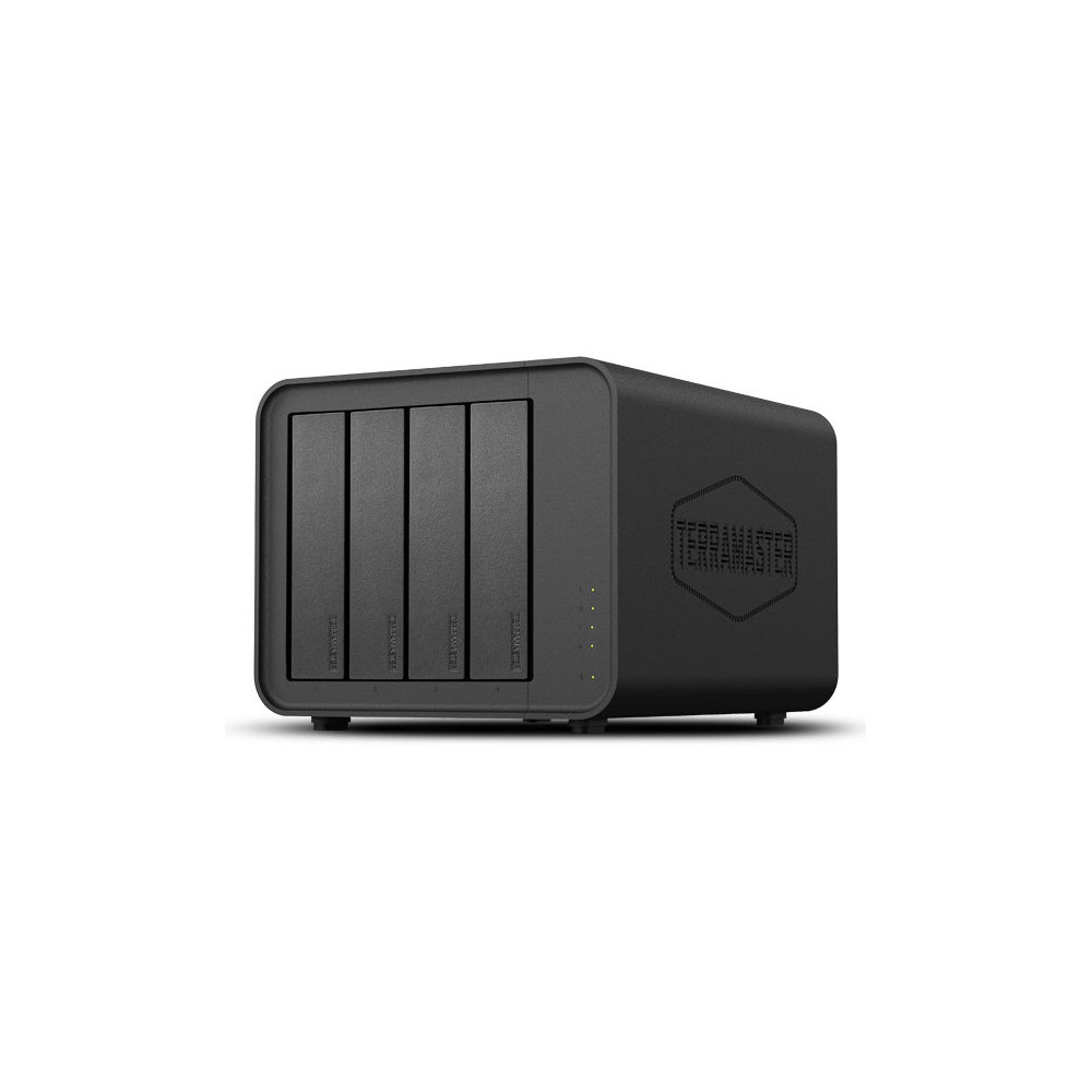 TerraMaster F4-424 serveur de stockage NAS Bureau Intel® N N95 8 Go DDR5 Noir