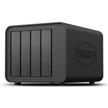 TerraMaster F4-424 serveur de stockage NAS Bureau Intel® N N95 8 Go DDR5 Noir