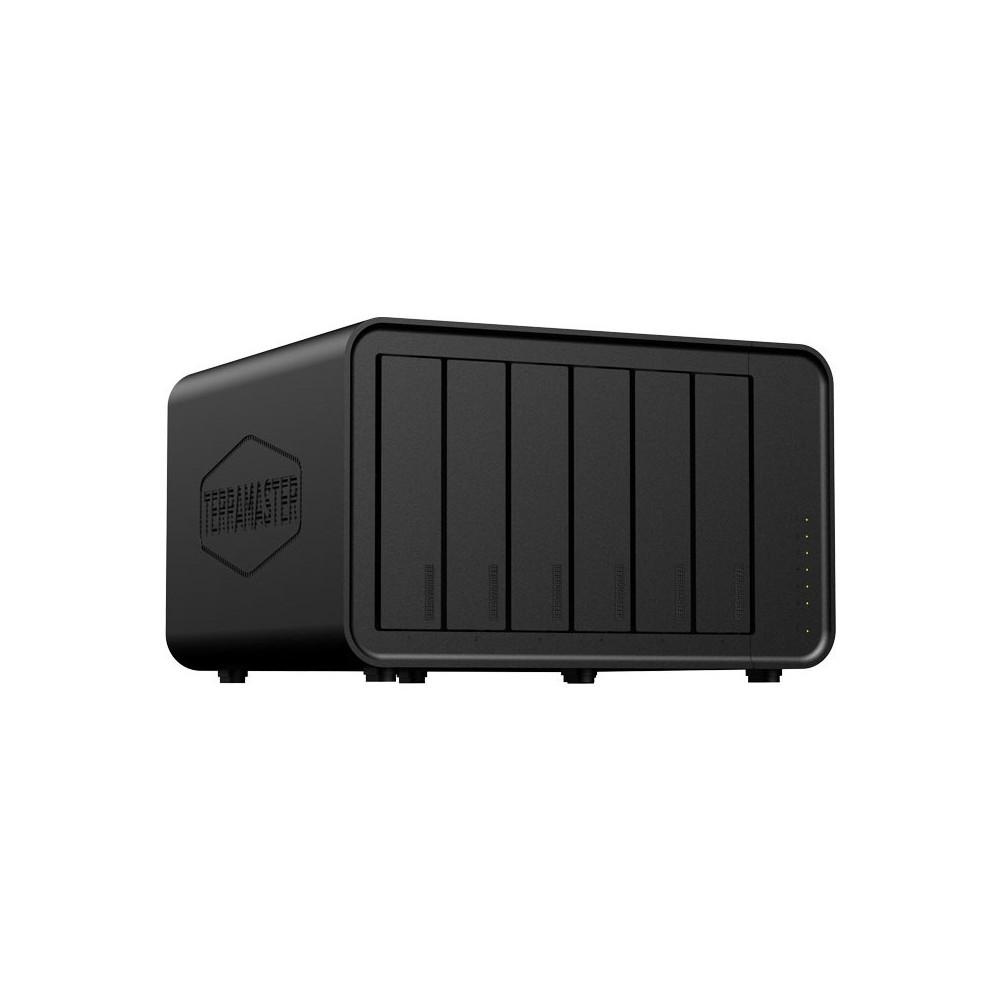 TerraMaster F6-424 serveur de stockage NAS Bureau Intel® N N95 8 Go DDR5 Noir