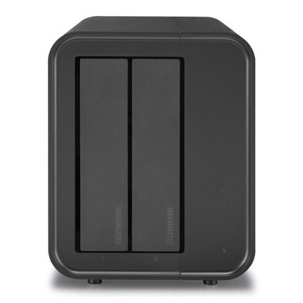 TerraMaster D2-320 boîtier de disques Bureau Noir